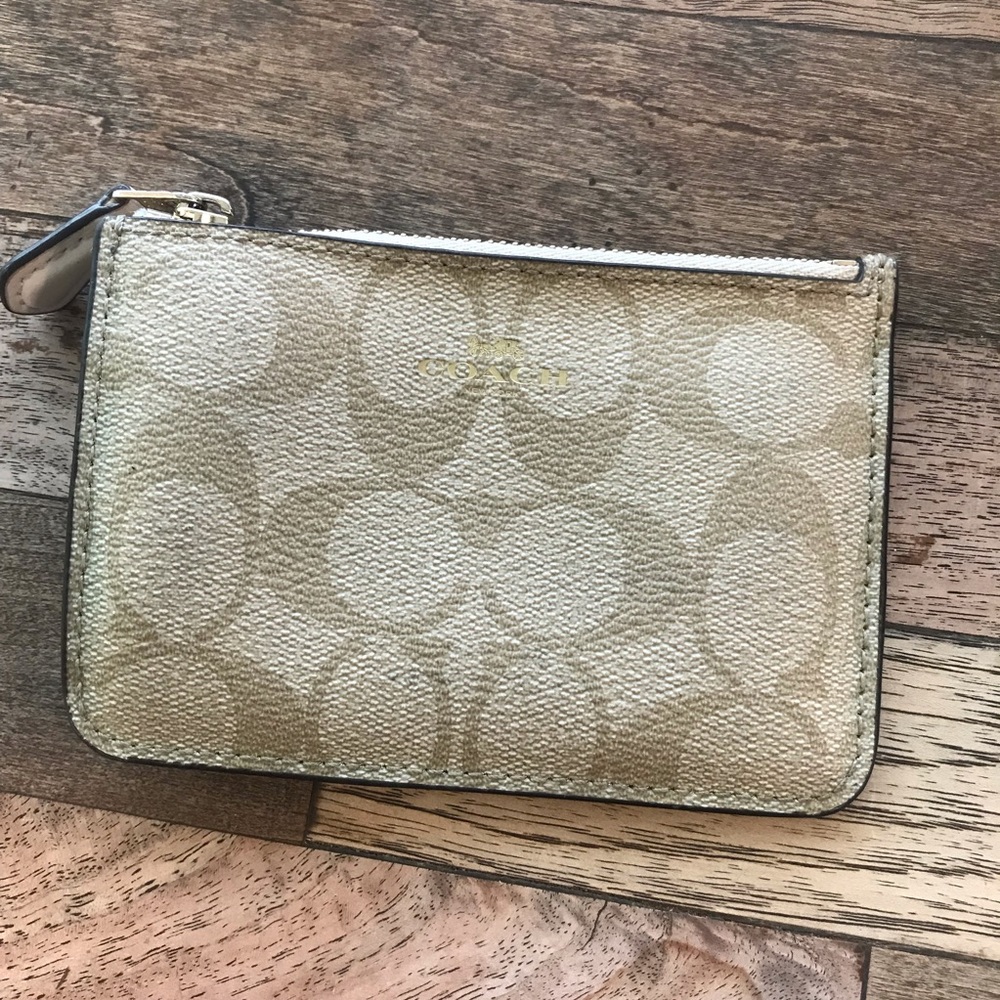 COACH Mini ID Case In Signature Jacquard